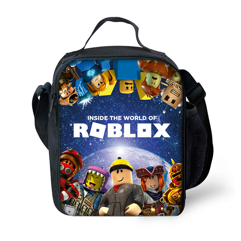 Home Cooking Game - Roblox Anime-Schultertasche aus Oxford-Stoff mit Cartoon-Print,