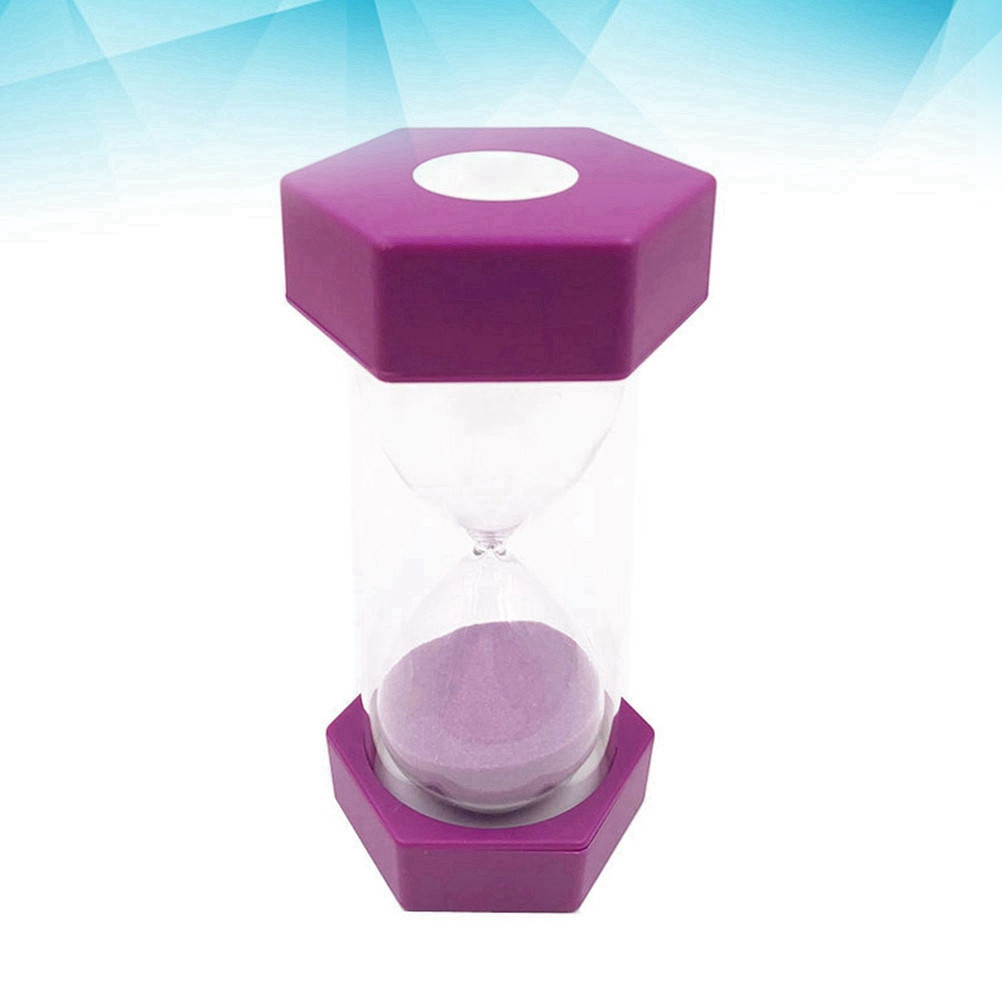 Home Cooking Game - Sechseckiger Sanduhr-Timer, 6 Minuten, aus Kunststoff,