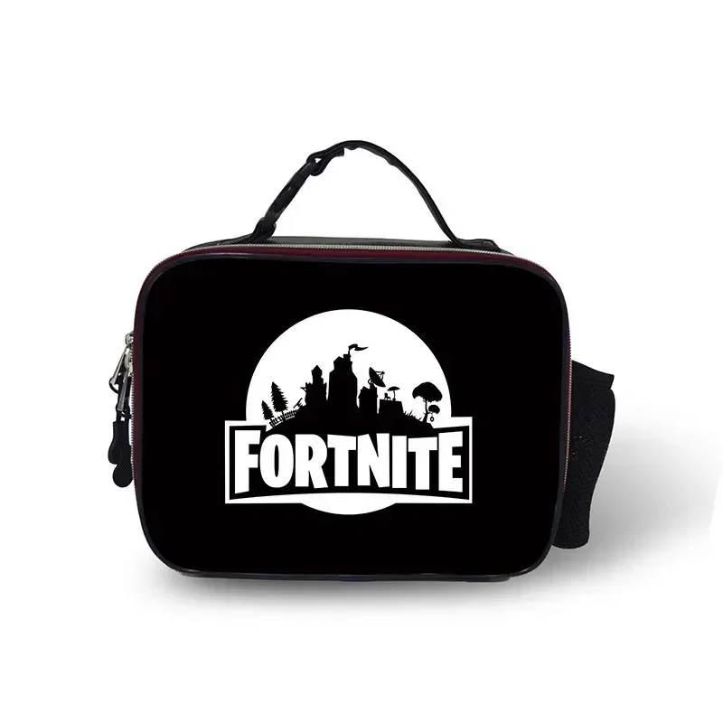 Home Cooking Game - Game Fortnite Leder-Thermo-Lunchbag, isolierte Bento-Tasche, isolierter