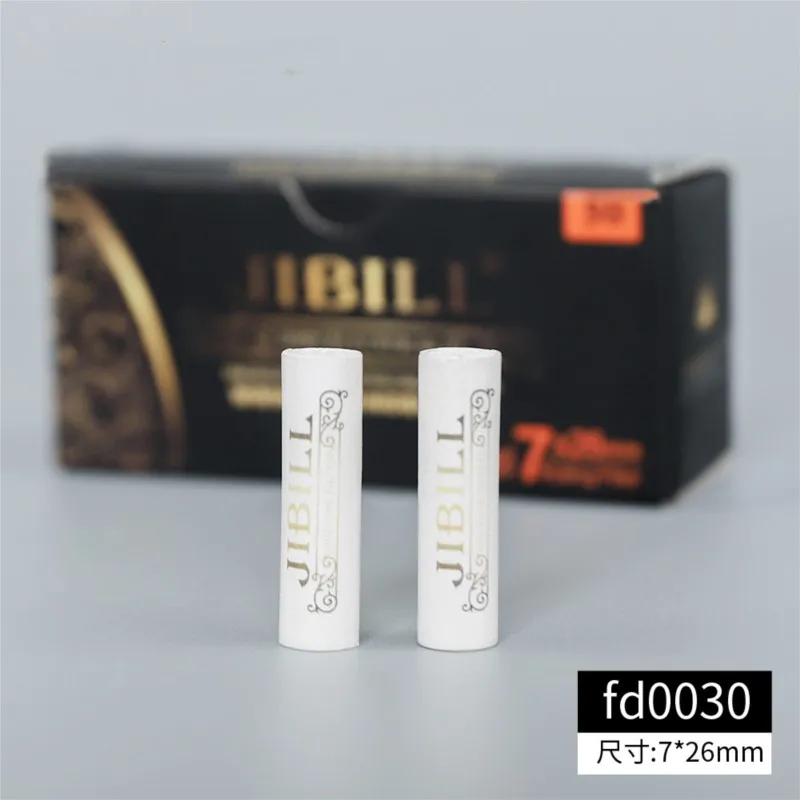 Smoker Box Wood Chip - 50Pcs 6/7mm Pfeife Filter Rohr Filter