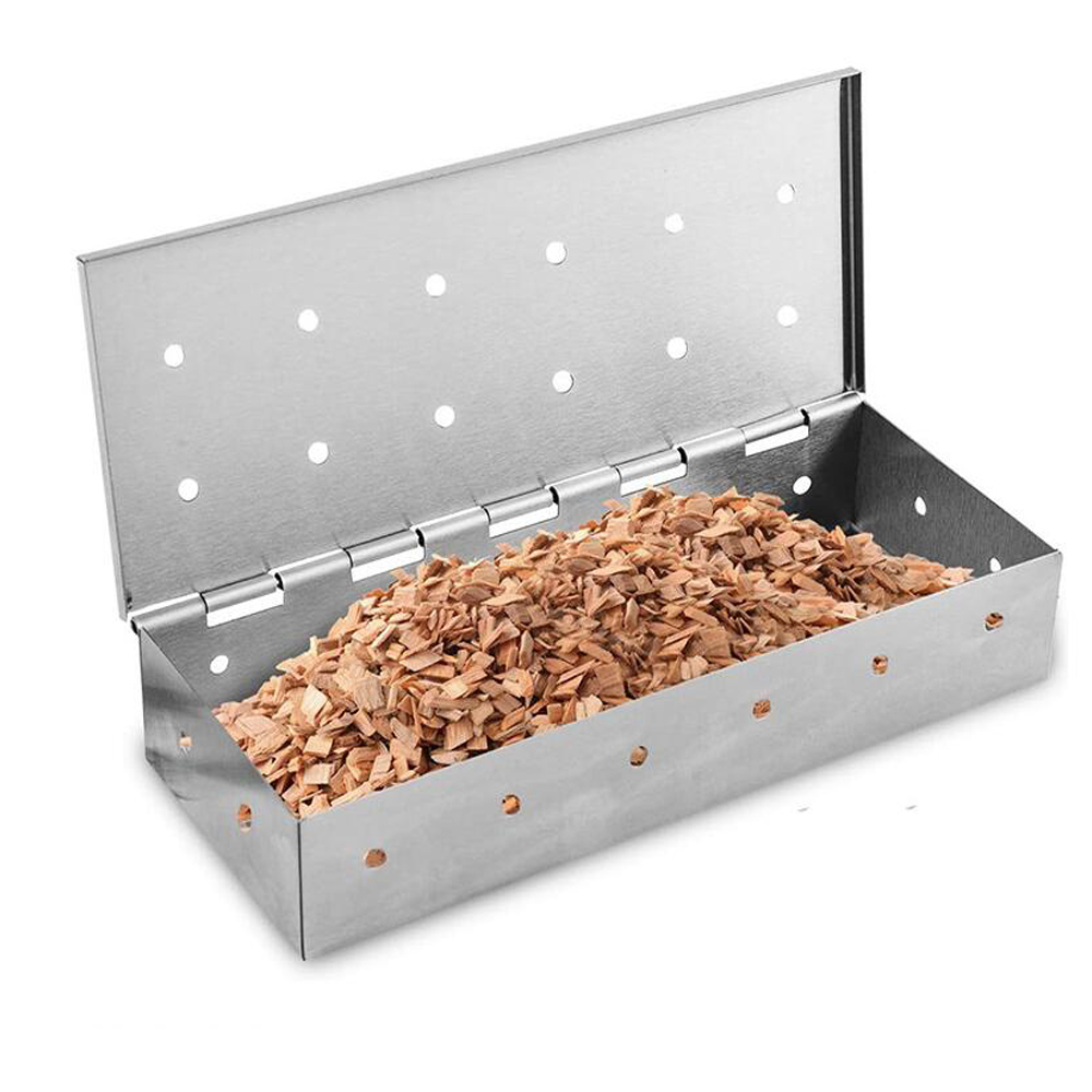 Outdoor BBQ Wood Chip Smoker B – Smoker Box Wood Chip Bewertung und Preis