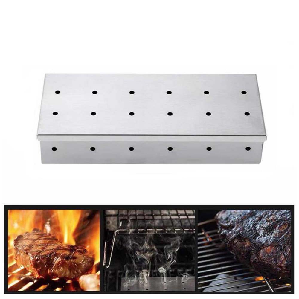 Outdoor BBQ Wood Chip Smoker B – Smoker Box Wood Chip Bewertung und Preis