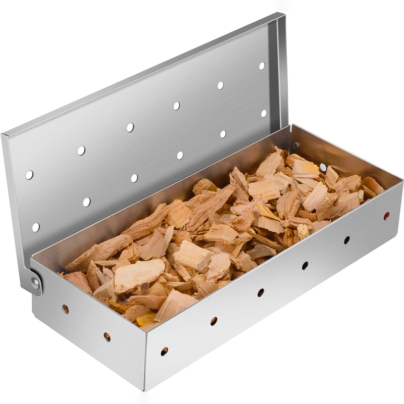 Edelstahl-Räucherbox für Grill – Smoker Box Wood Chip Bewertung und Preis