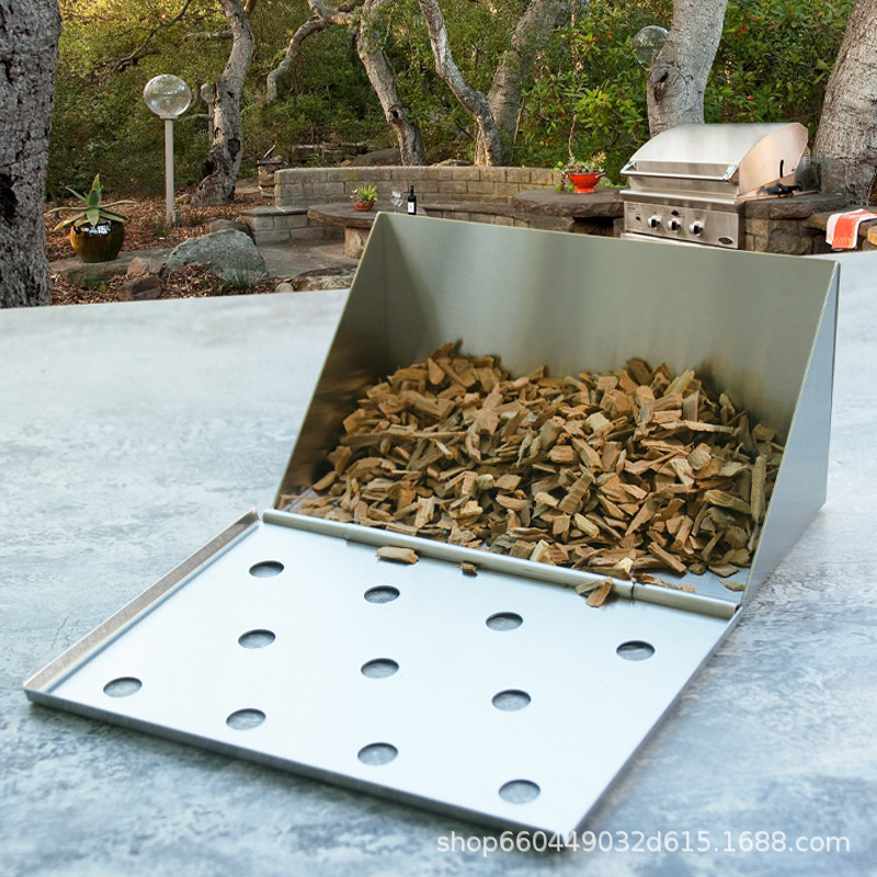 6-Zoll V-förmiger BBQ-Smoker,  – Smoker Box Wood Chip Bewertung und Preis