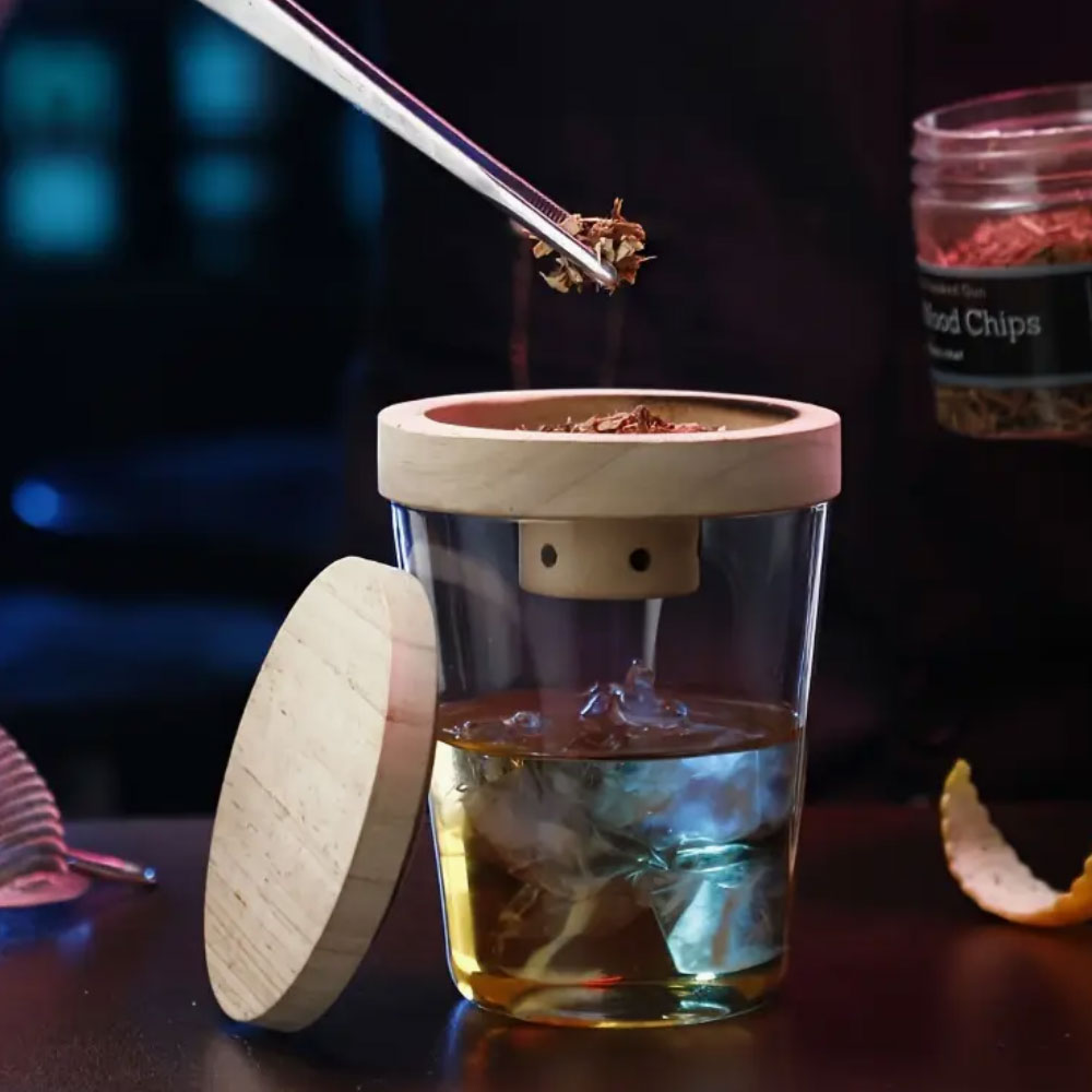 Cocktail-Räucher-Set, Bar, Hol – Smoker Box Wood Chip Bewertung und Preis