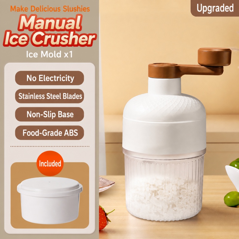Tragbarer manueller Eiszerklei – Home Cooking Appliances Bewertung und Preis