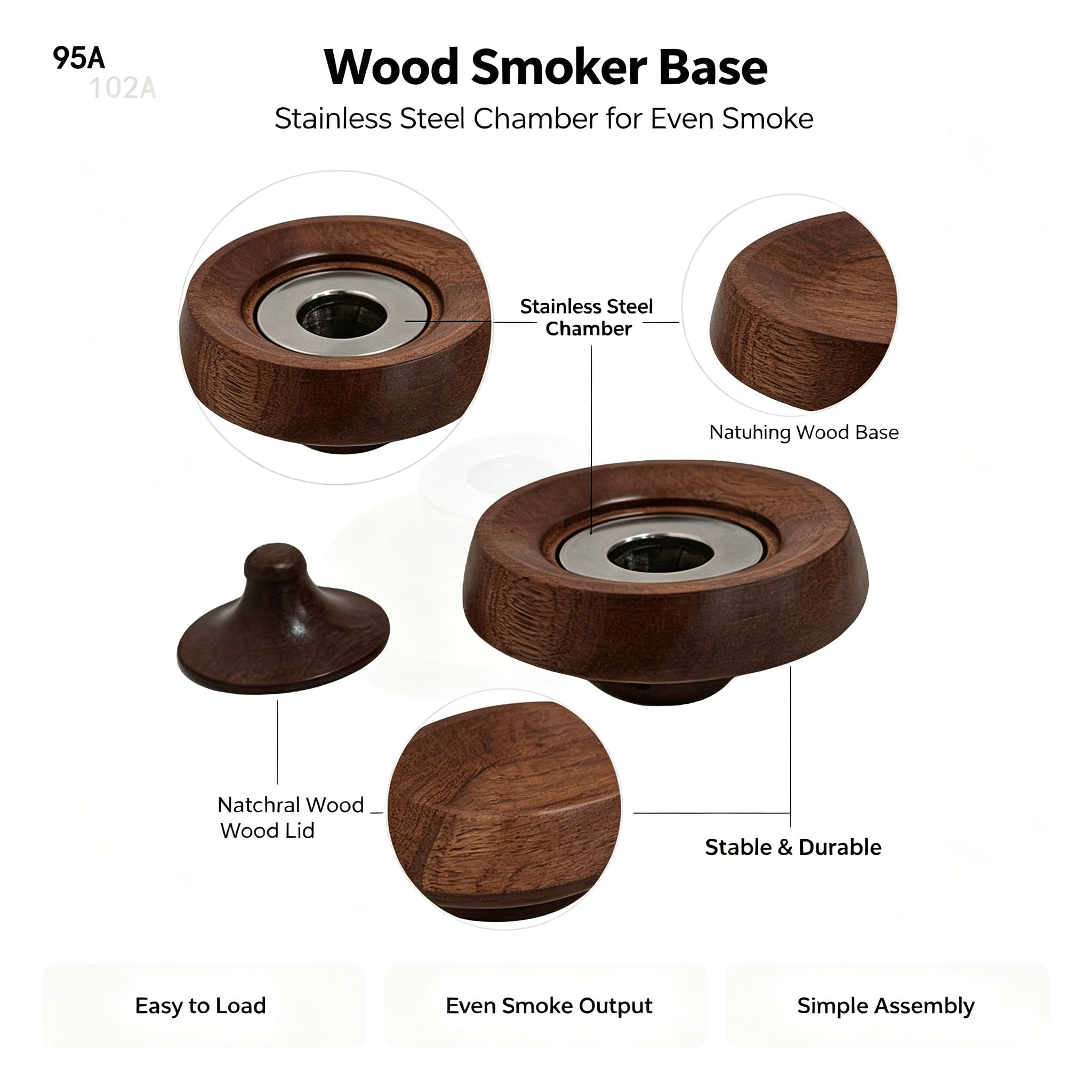 Cocktail-Raucherset mit Holzra – Smoker Box Wood Chip Bewertung und Preis