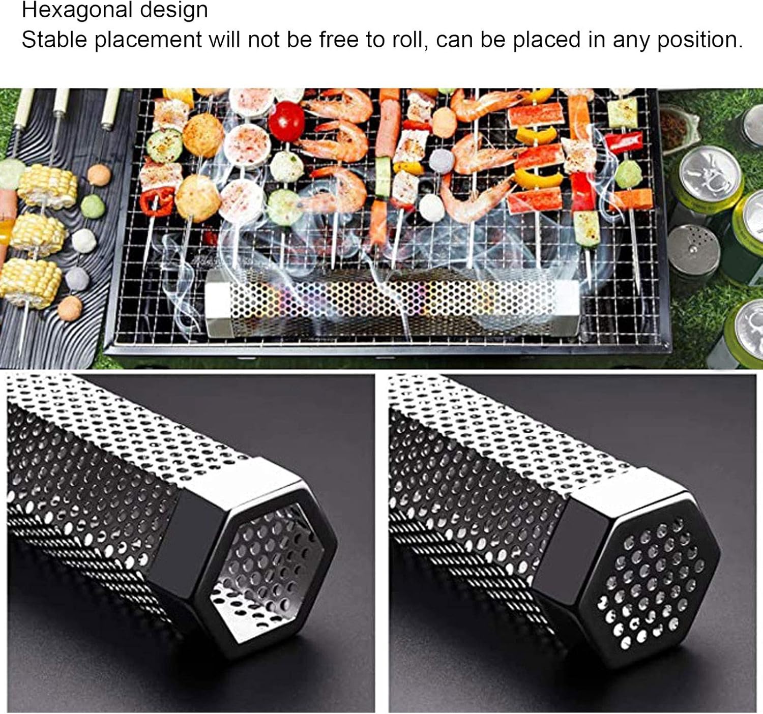 6/12 Zoll Edelstahl BBQ Smoker – Smoker Box Wood Chip Bewertung und Preis