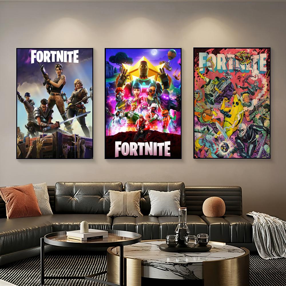 F-Fortnite-Kunst-Leinwandbild  – Home Cooking Game Bewertung und Preis