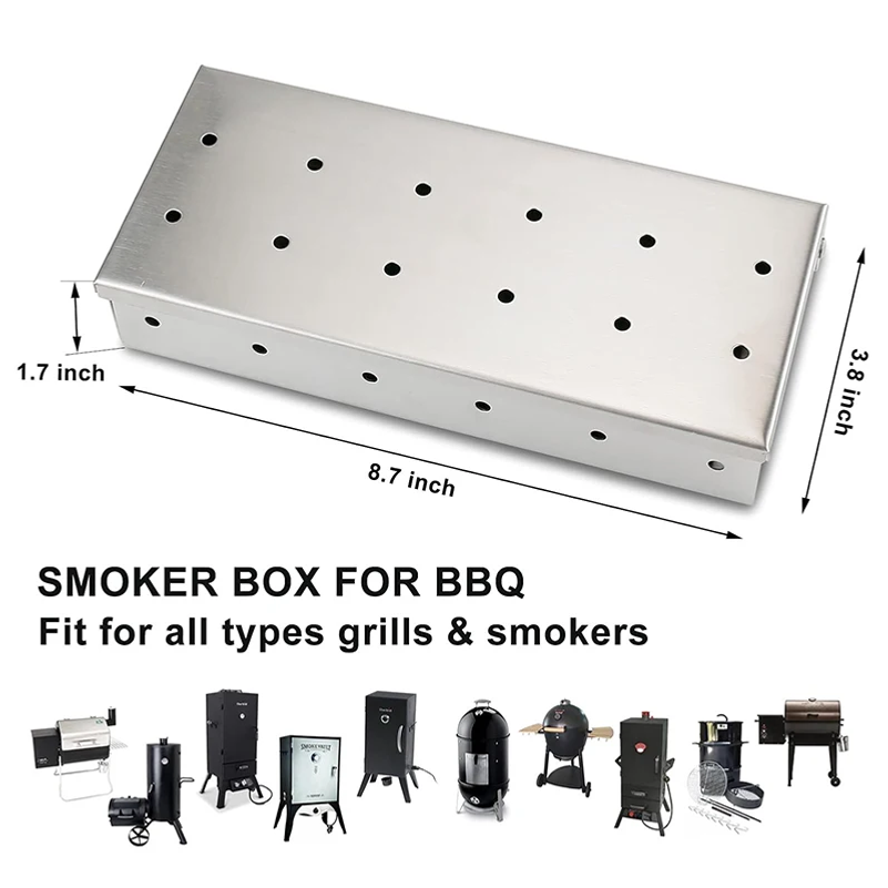 Edelstahl Holzchip-Räucherbox  – Smoker Box Wood Chip Bewertung und Preis